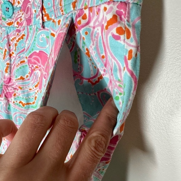 LILLY Pulitzer The Buttercup Shorts in Jellies Be Jammin Size 0 - Picture 4 of 9